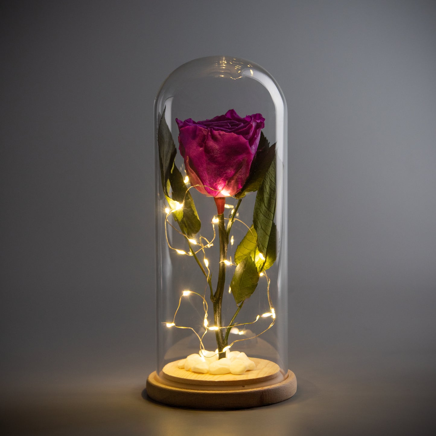 Royal Magenta Rose Dome