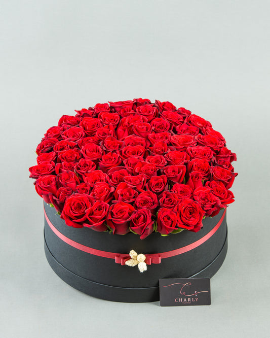 Radiant Red Rose Extravaganza