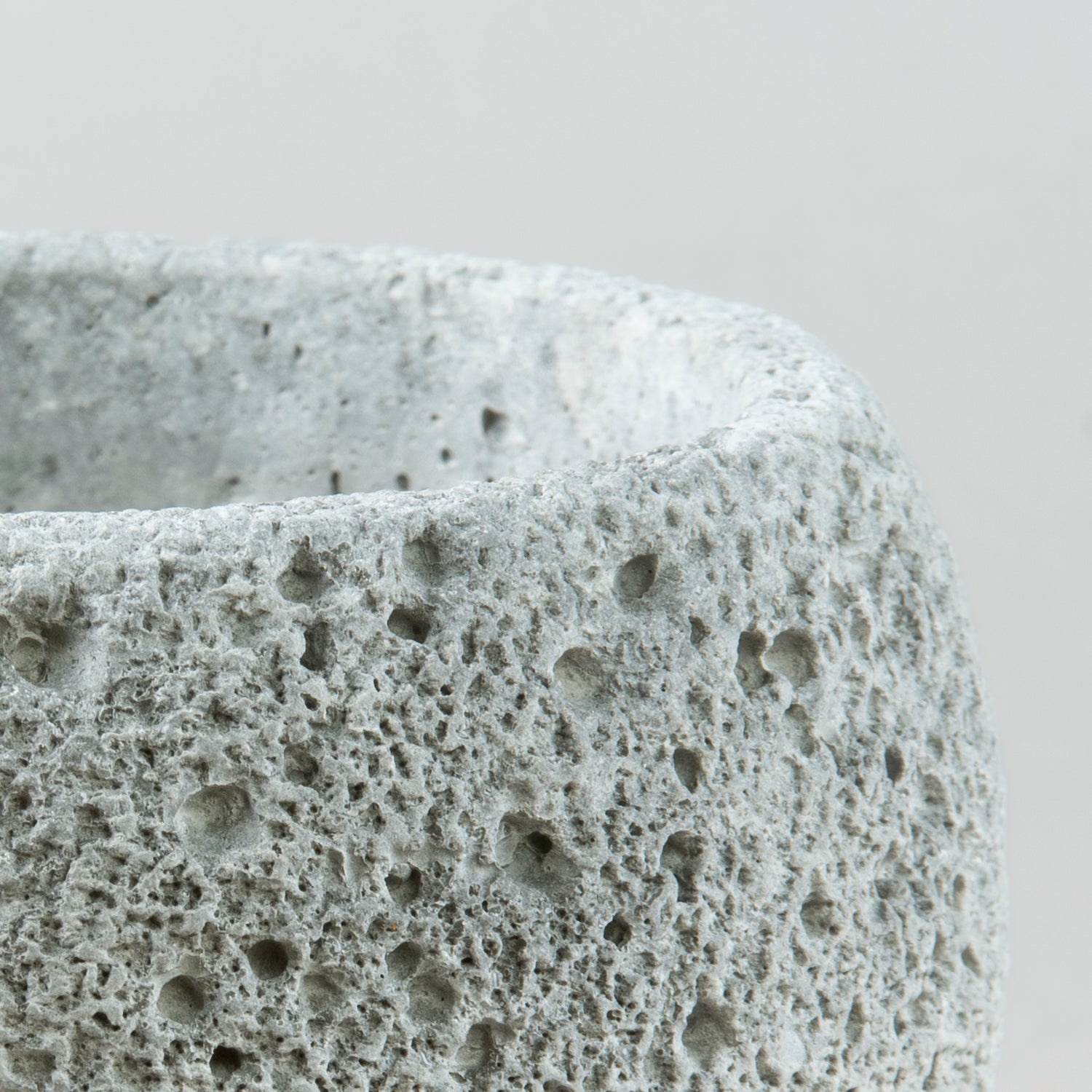 Lunar Essence: Creative Rock Moon Concrete Vessel