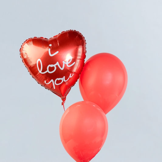 Grand Affection: 'I Love You' Helium Balloon Combo